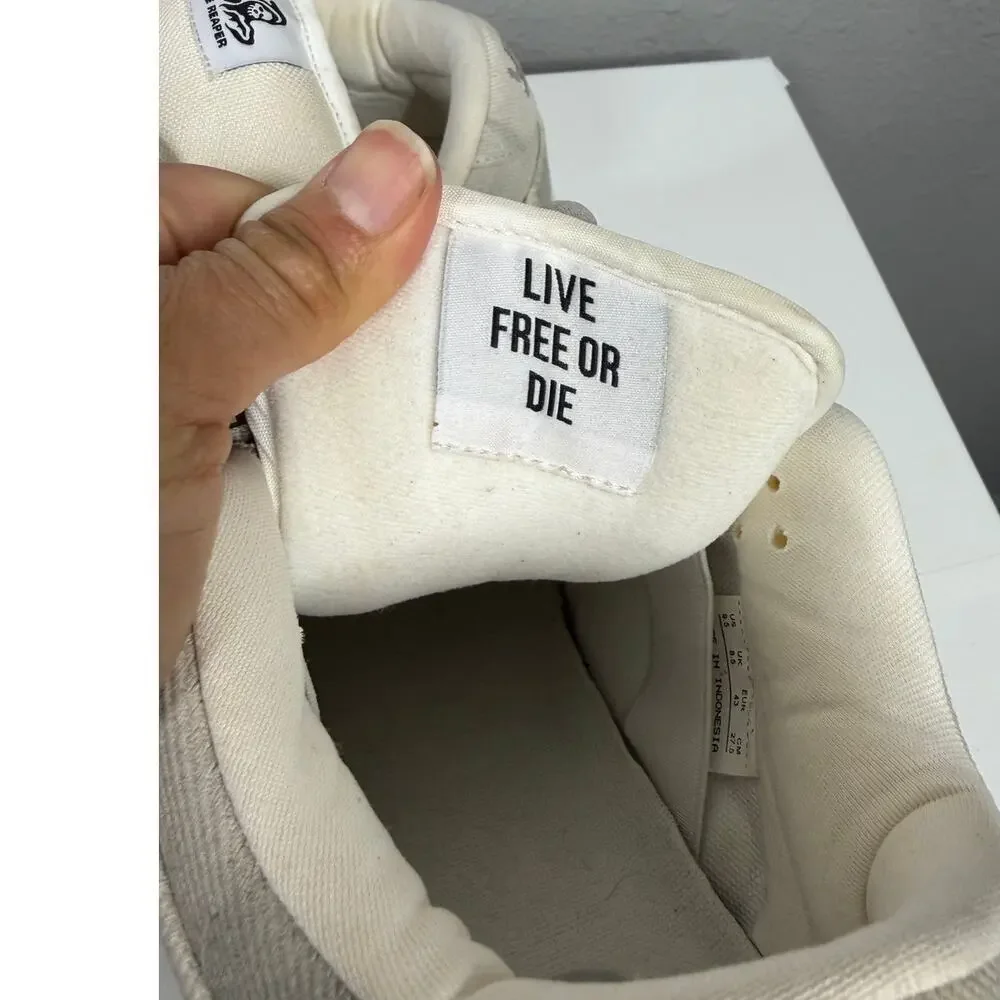 Warren Lotas Revamps The Reaper In Desert Canvas Sneakers / Size-9.5